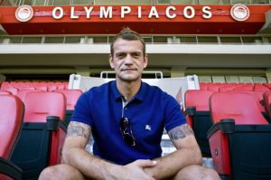 Roy Carroll golkeeper at Olympiacos  FC .Photo by Milos Bicanski /Getty Images